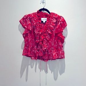 Sabina Musayev red top